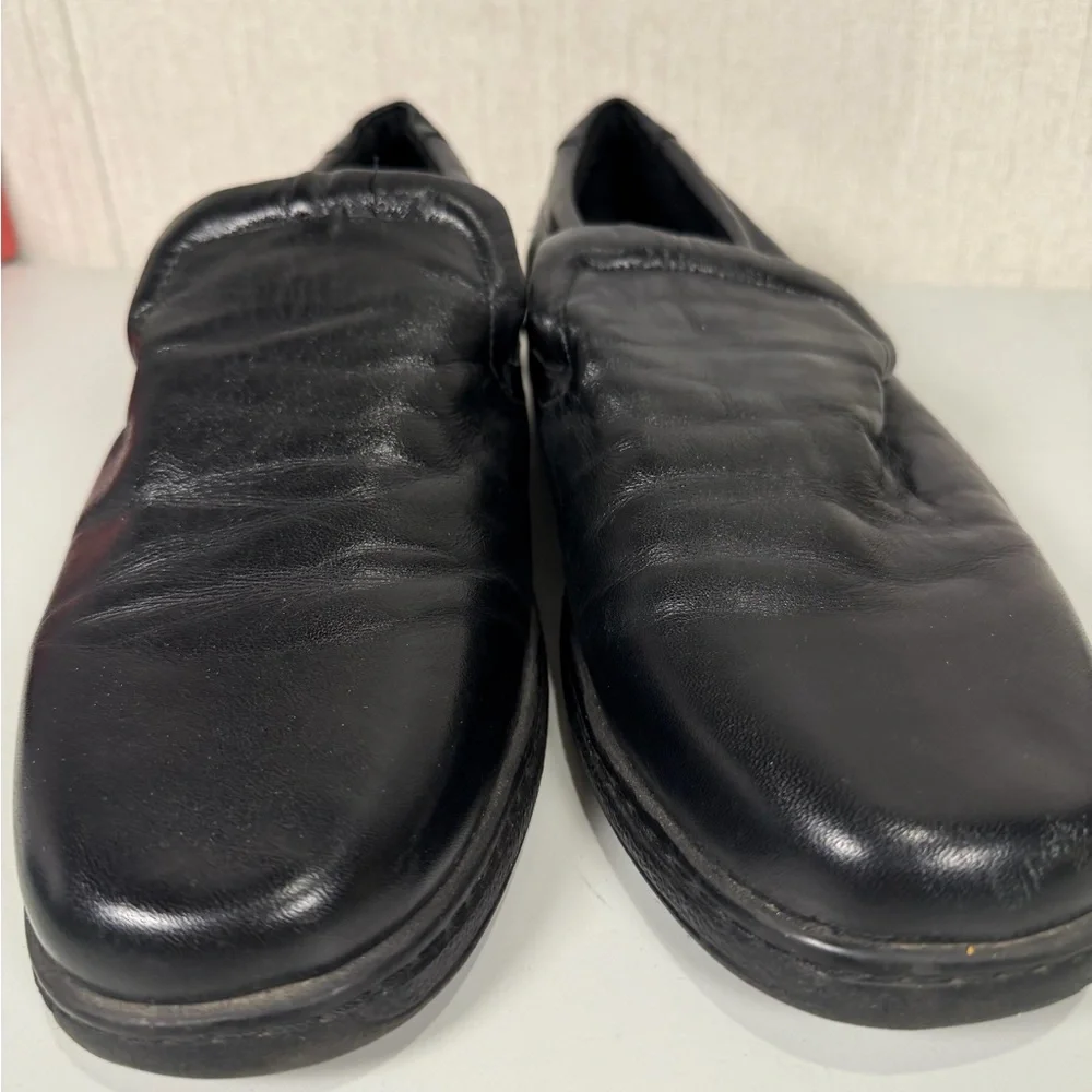 Giorgio Brutini Software Men Slip In Shoes Black Leather‎ Size 11D